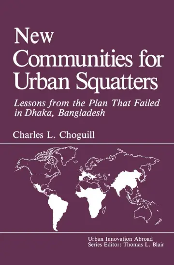 Cover of New Communities for Urban Squatters