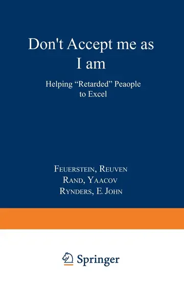 Cover of Don't Accept Me as I Am