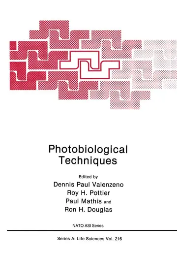 Cover of Photobiological Techniques