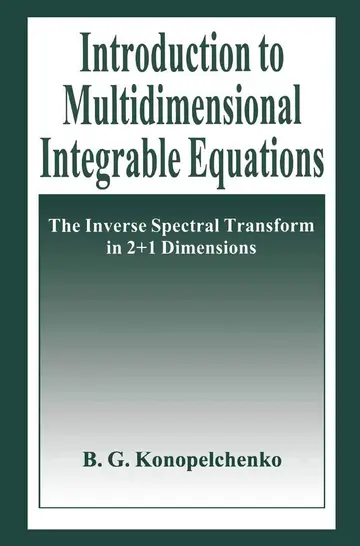 Cover of Introduction to Multidimensional Integrable Equations