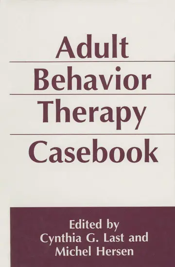 Cover of Adult Behavior Therapy Casebook