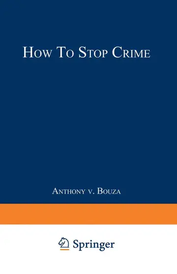 Cover of How to Stop Crime