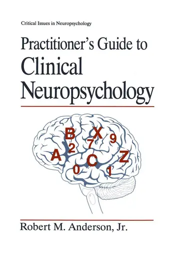 Cover of Practitioner’s Guide to Clinical Neuropsychology