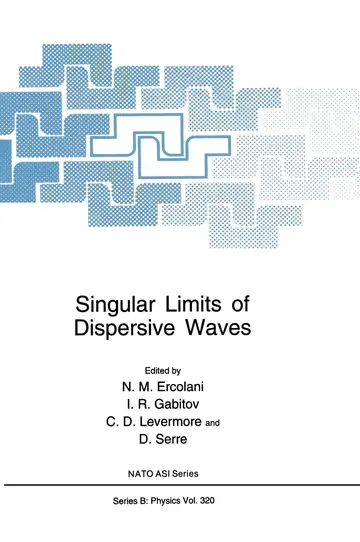 Cover of Singular Limits of Dispersive Waves