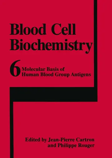 Cover of Blood Cell Biochemistry