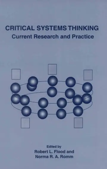 Cover of Critical Systems Thinking