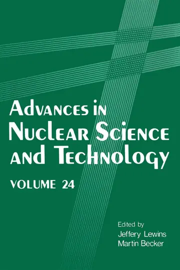 Cover of Advances in Nuclear Science and Technology