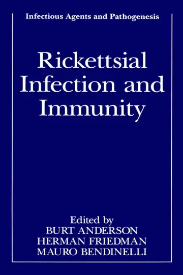 Cover of Rickettsial Infection and Immunity