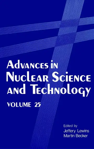 Cover of Advances in Nuclear Science and Technology