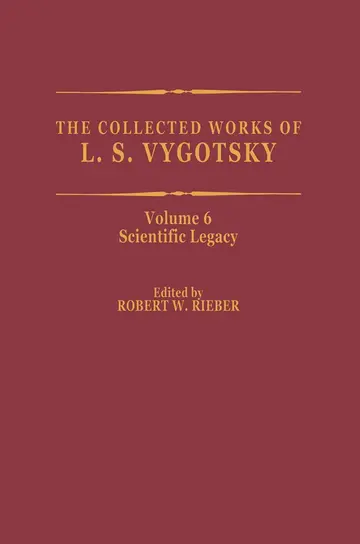 Cover of The Collected Works of L. S. Vygotsky