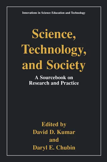 Cover of Science, Technology, and Society