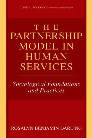 Cover of The Partnership Model in Human Services