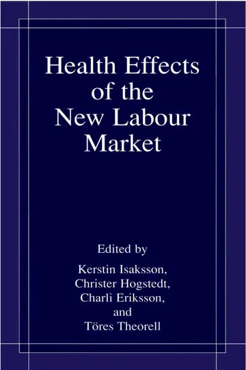 Cover of Health Effects of the New Labour Market