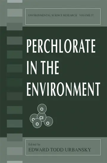 Cover of Perchlorate in the Environment