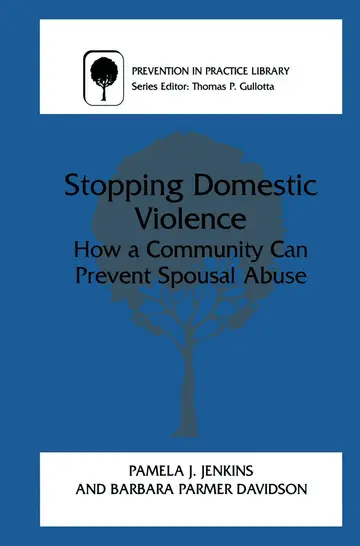 Cover of Stopping Domestic Violence