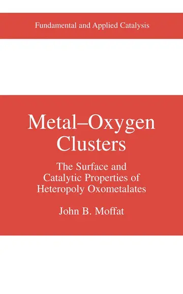 Cover of Metal-Oxygen Clusters
