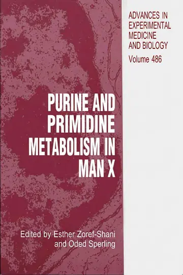 Cover of Purine and Pyrimidine Metabolism in Man X
