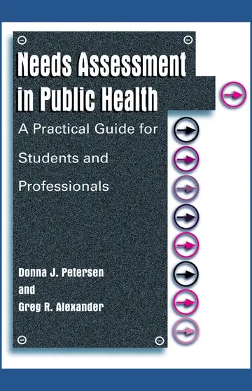 Cover of Needs Assessment in Public Health