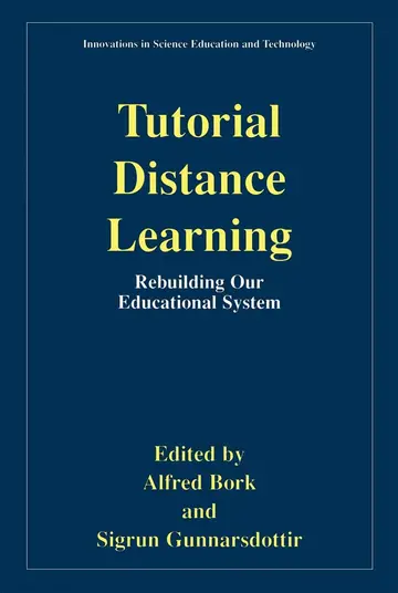 Cover of Tutorial Distance Learning