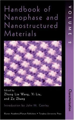 Cover of Handbook of Nanophase and Nanostructured Materials