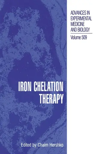 Cover of Iron Chelation Therapy