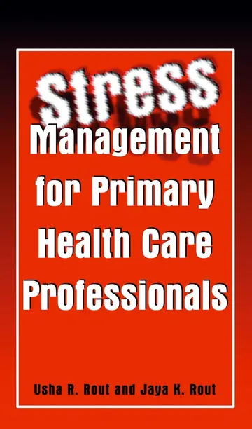 Cover of Stress Management for Primary Health Care Professionals