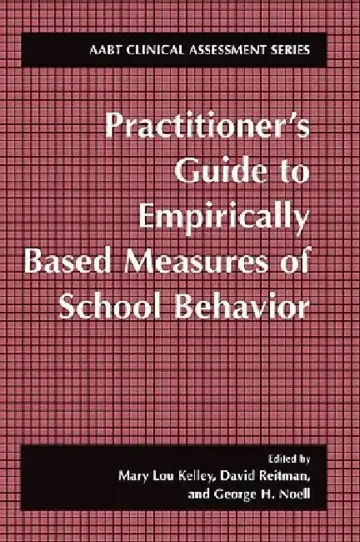 Cover of Practitioner's Guide to Empirically Based Measures of School Behavior