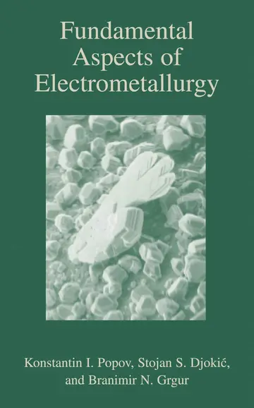 Cover of Fundamental Aspects of Electrometallurgy