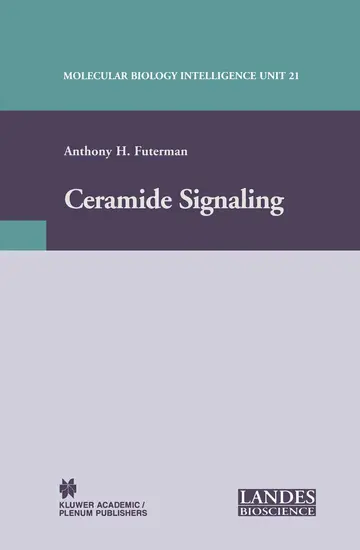 Cover of Ceramide Signaling