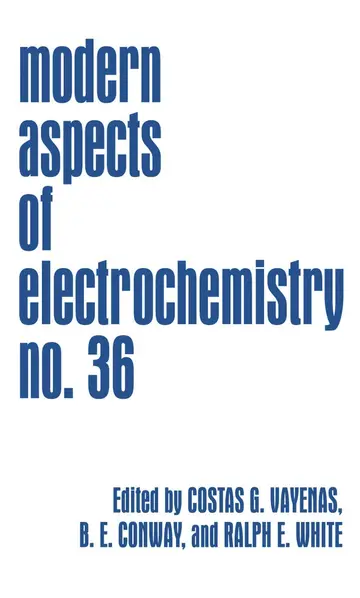 Cover of Modern Aspects of Electrochemistry