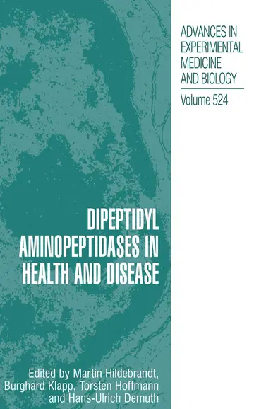 Cover of Dipeptidyl Aminopeptidases in Health and Disease
