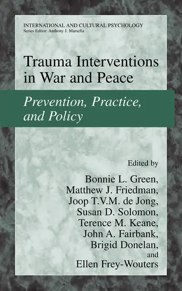 Cover of Trauma Interventions in War and Peace
