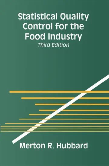 Cover of Statistical Quality Control for the Food Industry