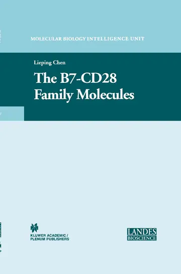 Cover of B7-Cd28 Family Molecules