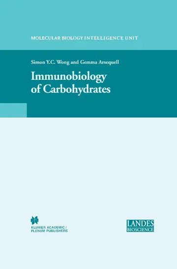 Cover of Immunobiology of Carbohydrates