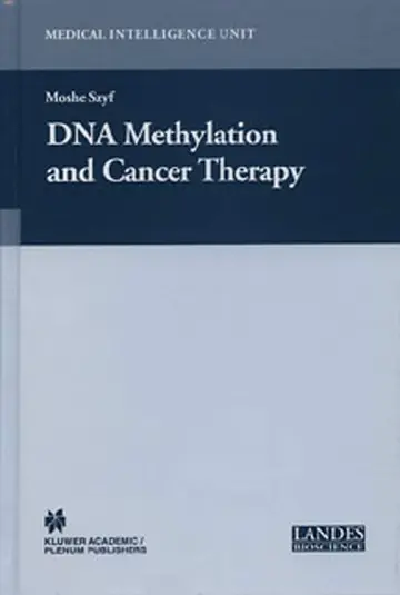 Cover of Dna Methylation and Cancer Therapy (hb)
