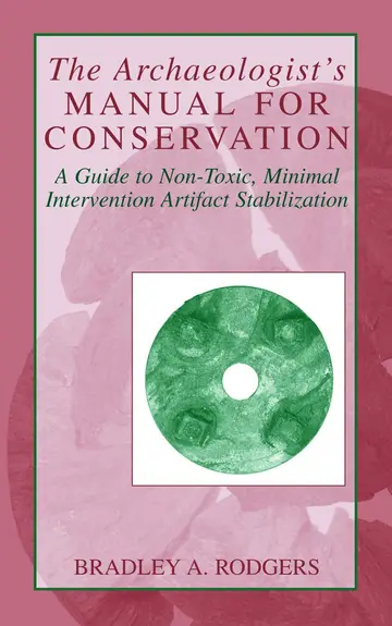 Cover of The Archaeologist's Manual for Conservation