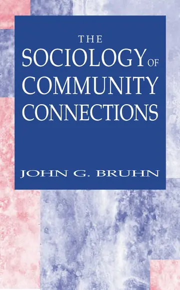 Cover of The Sociology of Community Connections