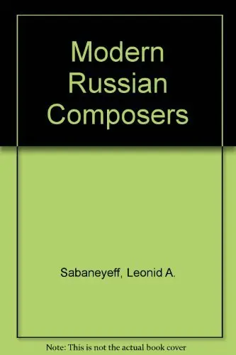 Cover of Modern Russian Composers