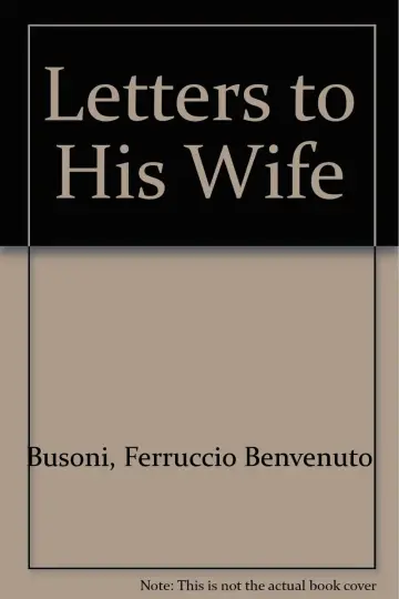 Cover of Letters to His Wife