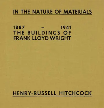 Cover of In the Nature of Materials 1887-1941