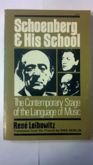 Cover of Schoenberg and His School