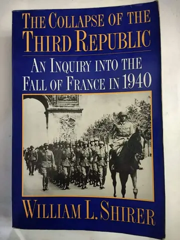 Cover of The Collapse of the Third Republic