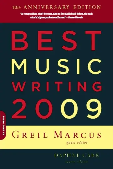 Cover of Best Music Writing 2009