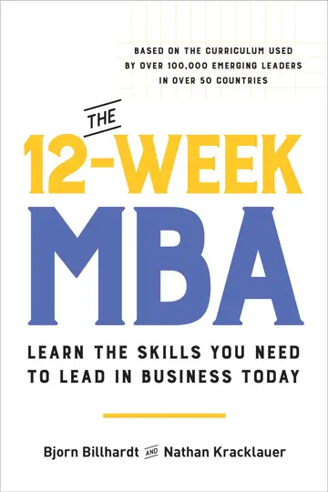Cover of The 12-Week MBA