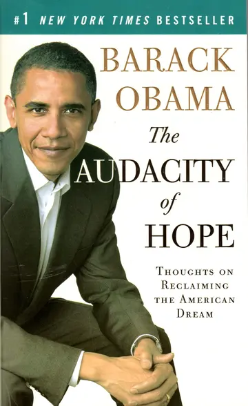 Cover of The Audacity of Hope