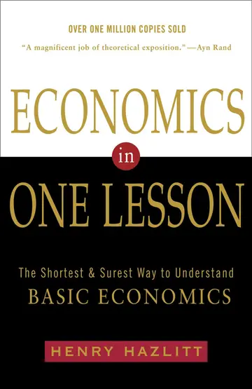 Cover of Economics in One Lesson
