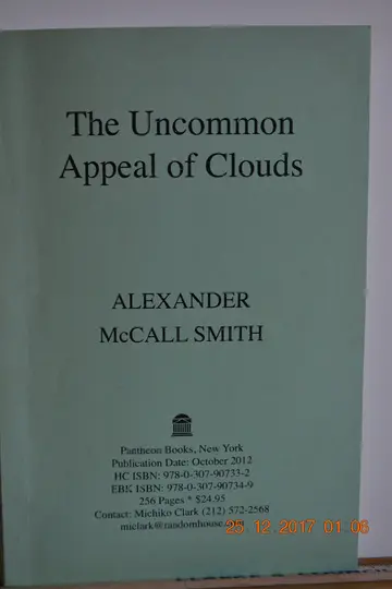 Cover of The Uncommon Appeal of Clouds