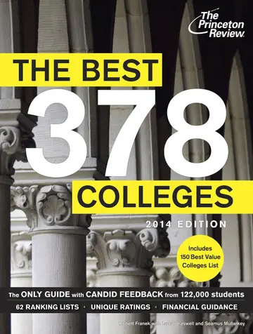 Cover of The Best 378 Colleges, 2014 Edition