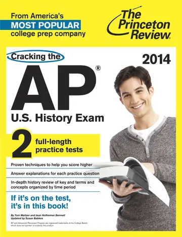 Cover of Cracking the AP U.S. History Exam, 2014 Edition
